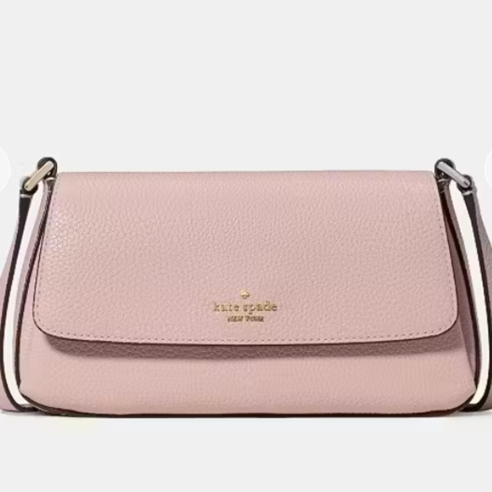 Kate Spade blush pink mini flap crossbody